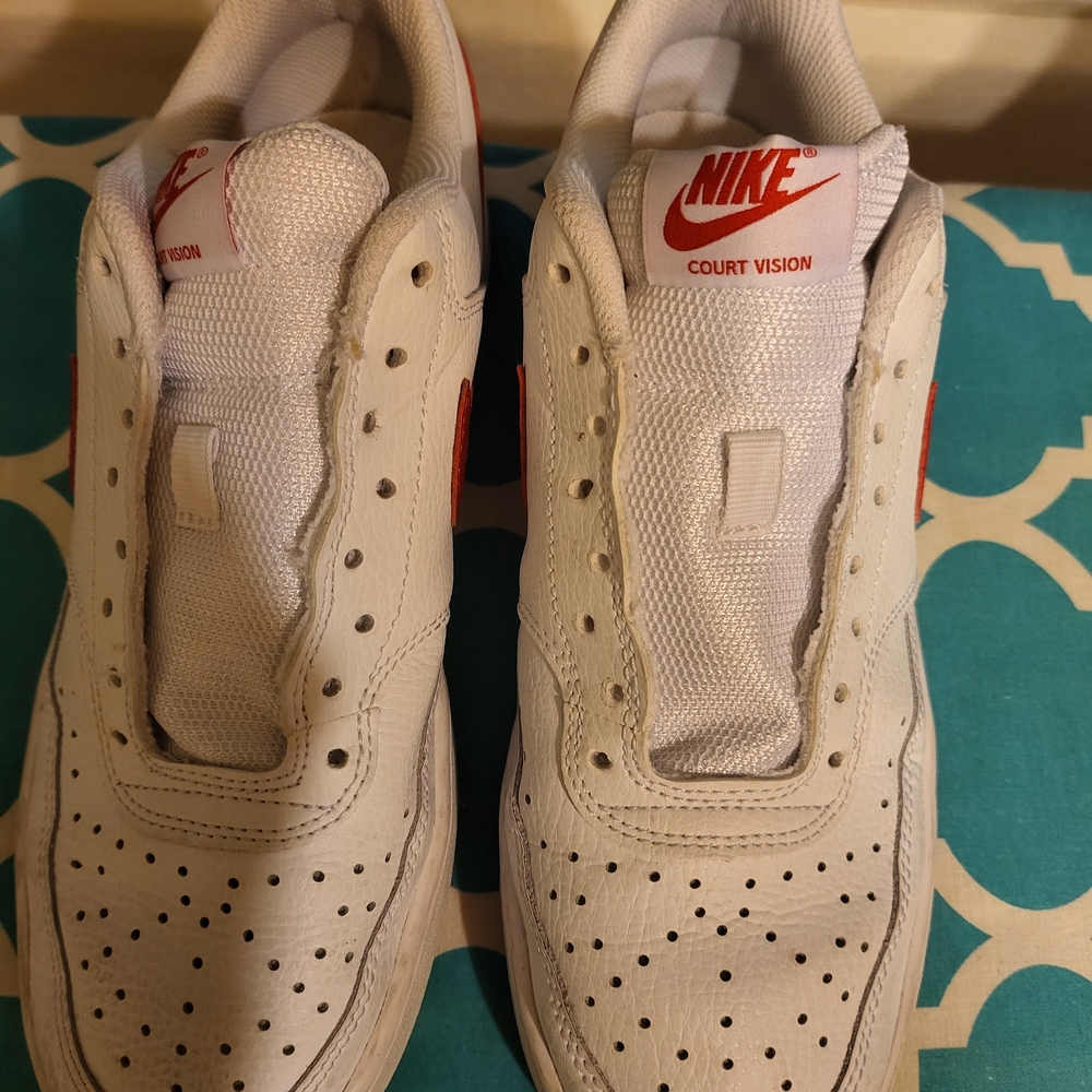 Nike Court Vision White Sneakers